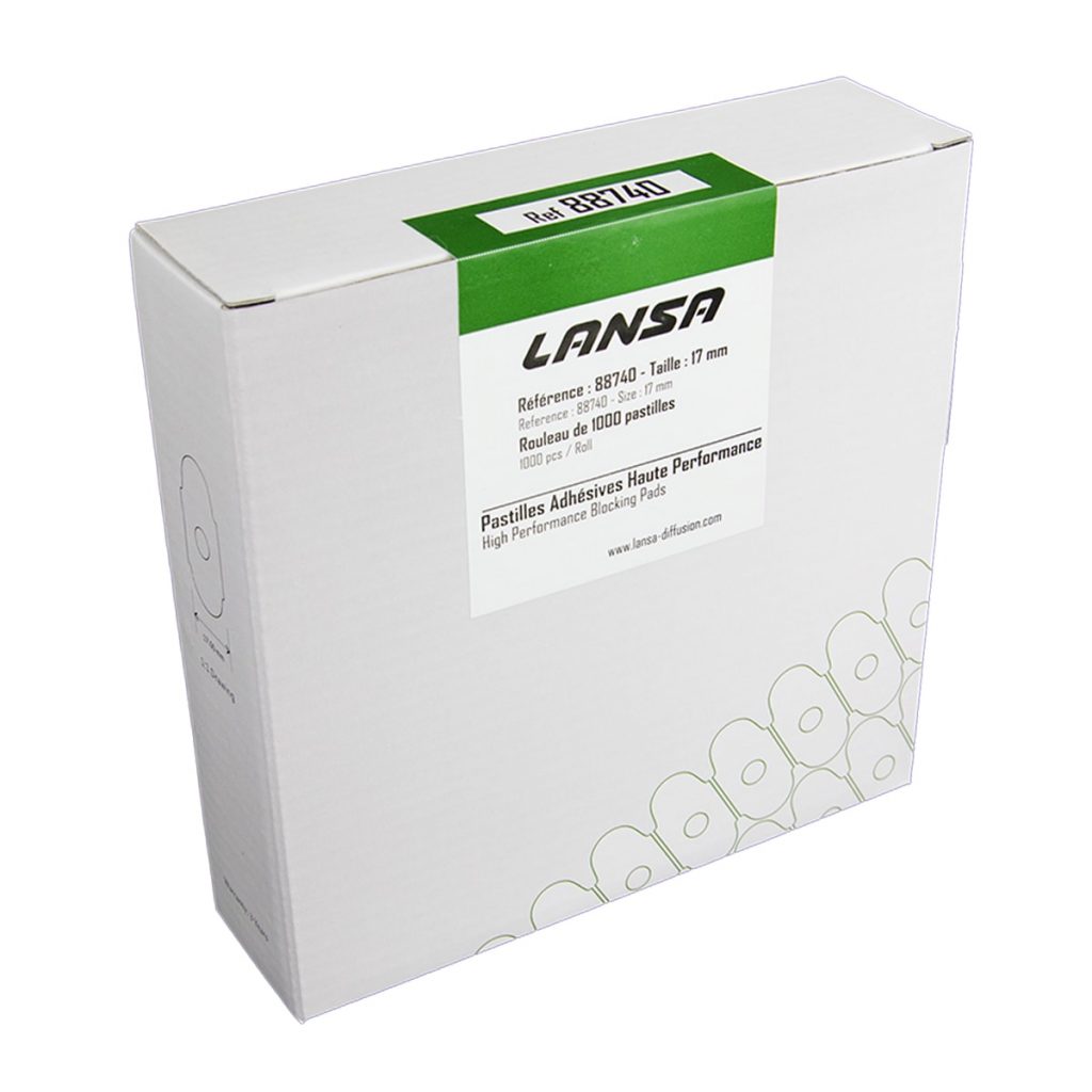 88740-pastilles-LANSA-17mm-Nidek-blocking-pads-boite