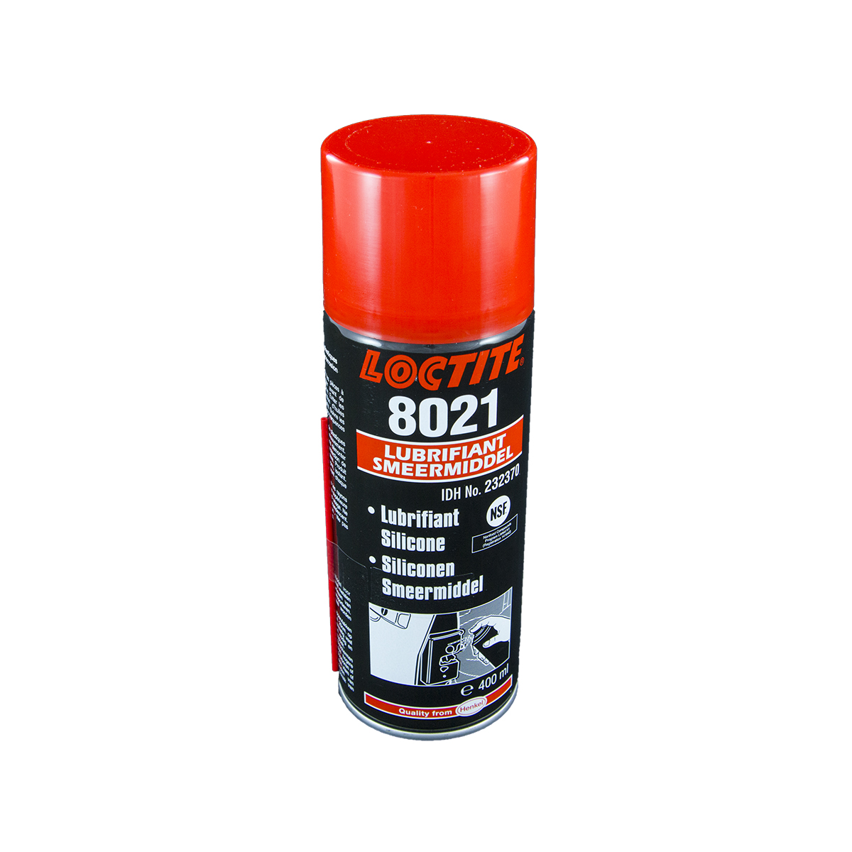 LOCTITE LB 8021 400ml lubricante aceite de silicona en spray