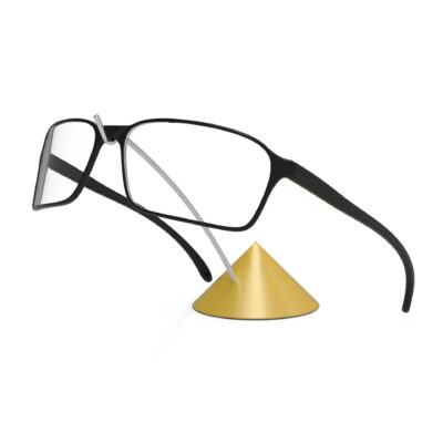 support-lunettes-cone-gold