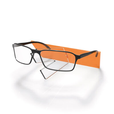 support-lunettes-talk-orange